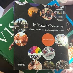 Oxford In Mixed Company Textbook - Black and Multicolor college book